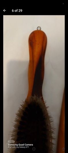 Wooden clothes brush ,,used condition, but overall good condition, see pictures for condition few marks ,take as is ,buyer collects or pays postage thank you