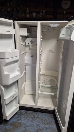 free fridge freezer. whirlpool. faulty