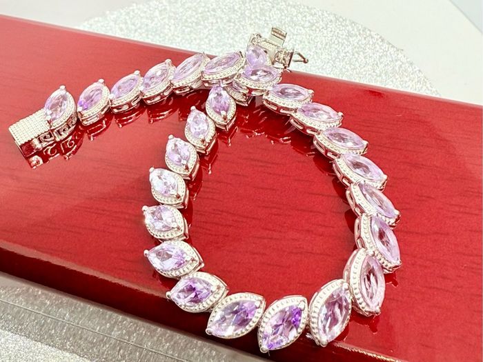Moroccan Amethyst Cluster Bracelet
