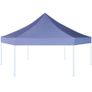 Hexagonal Pop-Up Foldable Marquee Dark Blue 3.6x3.1 m Image 4