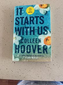 "It Starts With Us" by Colleen Hoover(Hardback)