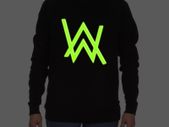 Alan Walker sweatshirt glow in the dark logo t-shirt Alan walker dj sweatshirt