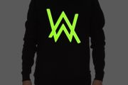 Alan Walker sweatshirt glow in the dark logo t-shirt Alan walker dj sweatshirt