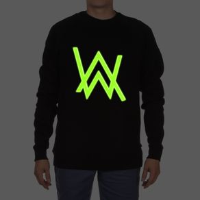 Alan Walker sweatshirt glow in the dark logo t-shirt Alan walker dj sweatshirt