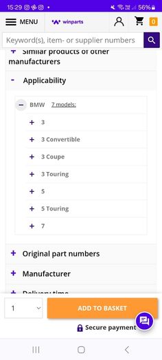 BMW Cylinder head rocker gasket set
