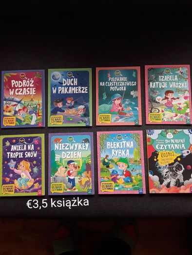 Books / ksiazki do nauki czytania nowe