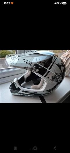 Helmut Full face Motor cross BMX