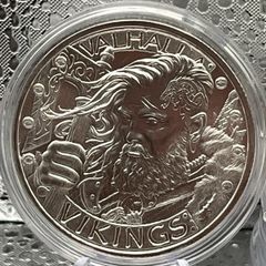 1oz Fine 999 Silver Bullion Viking 2022 Coin.