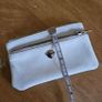 Textier White Patent Leather Coin Purse Image 2