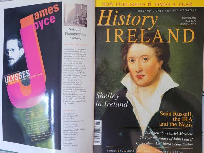 History Ireland Magazine 11 Issues 2005 to 2006 with Official Binder
