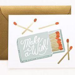 Make A Wish Birthday Card