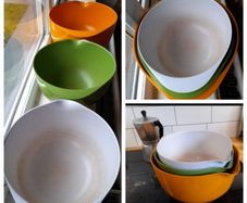 Large mixing bowls x 3 / E3 each E6 for the set