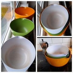 Large mixing bowls x 3 / E6 for the set