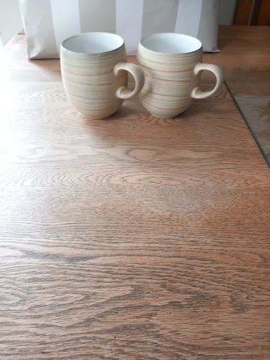 Denby Mugs x 2  3/4 pt.