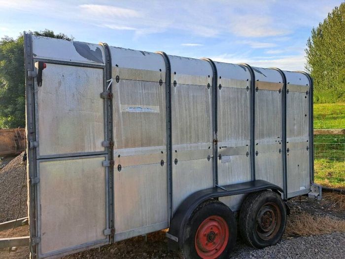 Ifor Williams cattle trailer