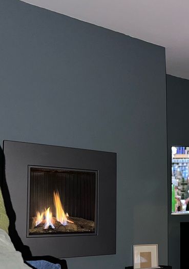 Faber Glass Fronted Balanced Flue Gas Fire