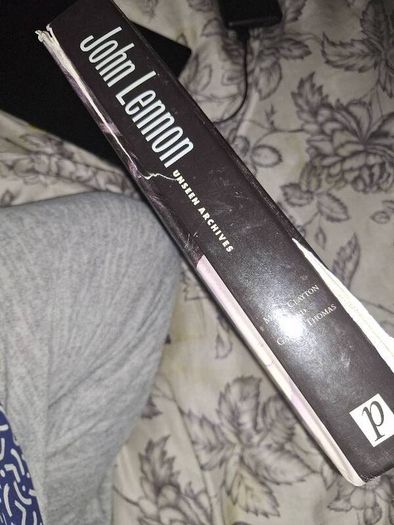 John Lennon .. Hard Back Book Unseen Archives