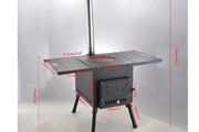 Cast Iron Outdoor Stove, Portable Wood Stove, Tent Stove, Camping Stove, Hot Tent Stove, Wood Stove, Tent Stove for Camping