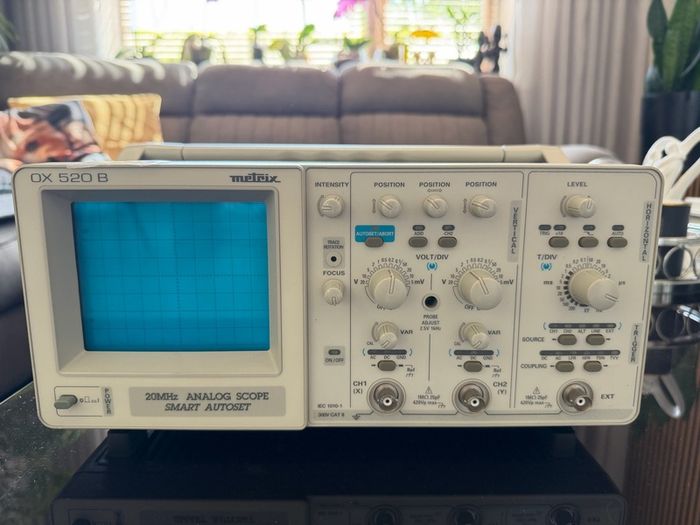 Oscilloscope Metrix OX 520 B 20MHz Analog