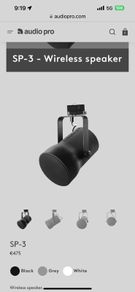 Audio Pro wireless Speakers +  Volume control