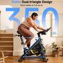 Exercise Bike, Adjustable Magnetic Resistance Stationary Bikes for Home Cardio with Exclusive App, Indoor Bike Capacity Comfortable Seat, Tablet Mount and Fitness Courses Image 2