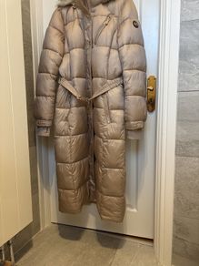 Michael Kors Long Puffer Coat Size M (14)