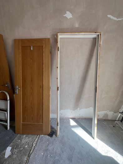 bathroom door and frame ( fire door)