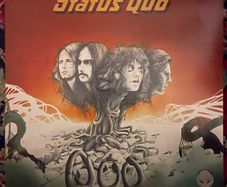 Status Quo. Irish translucent 1983 release of Quo in near mint condition
