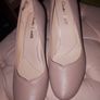 Clarks Ladies Natural Leather Shoes UK 6.5 Image 2