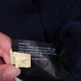 Theory Navy Blue Quarter Zip High Neck Knit 100% Cashmere Sweater Jumper Size S Image 3