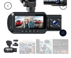 4K GPS 3 Way Triple Car Dash Cam.
