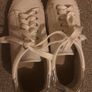 Kurt Geiger ladies flat white laced espadrilles Size 5 Image 4