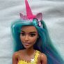 Barbie Dreamtopia Unicorn Doll With Blue & Pink Hair Used Please look at the pictures Image 3