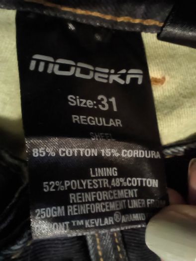 Kevlar motorcycle jeans