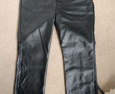 leather thouser