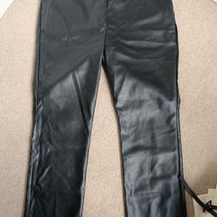 leather thouser