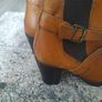 tan leather boots from new look Image 5