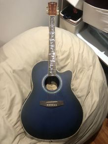 Roundback Electro Acoustic Guitar