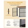 2 Doors Indoor Dog Cage for Large Dogs, 110 x 65 x 81 cm Image 2