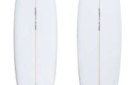 Channel Islands Surfboards CI Mid 6'6 Clear Midlength 2 Plus 1 Futures