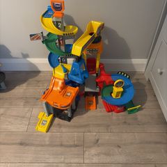 vtech toot toot car garage