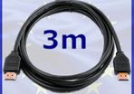 3M Premium HDMI Cable Male to Male Gold Plated HD HDTV PS3 XBOX 360 BlueRay