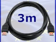 main image for ad 3M Premium HDMI Cable Male to Male Gold Plated HD HDTV PS3 XBOX 360 BlueRay