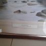 Vintage Glass-Fronted Frames Picture "On The River". Image 2