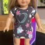 American Girl 18-Inch Truly Me Doll with Dark-Blue Eyes, Blonde Hair wearing show your wild side outfit  EUC Image 5