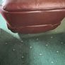 Brown leather recliner chairs Image 4