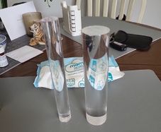 Solid glass rod