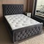 Hilton Double Chesterfield Bed Frame With Mattress Opt Image 2
