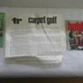 Vintage 1970s Carpet Golf Game by Turner Research Complete Boxed Indoor Game Image 6