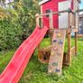 Play house with slide and climbing wall Image 6